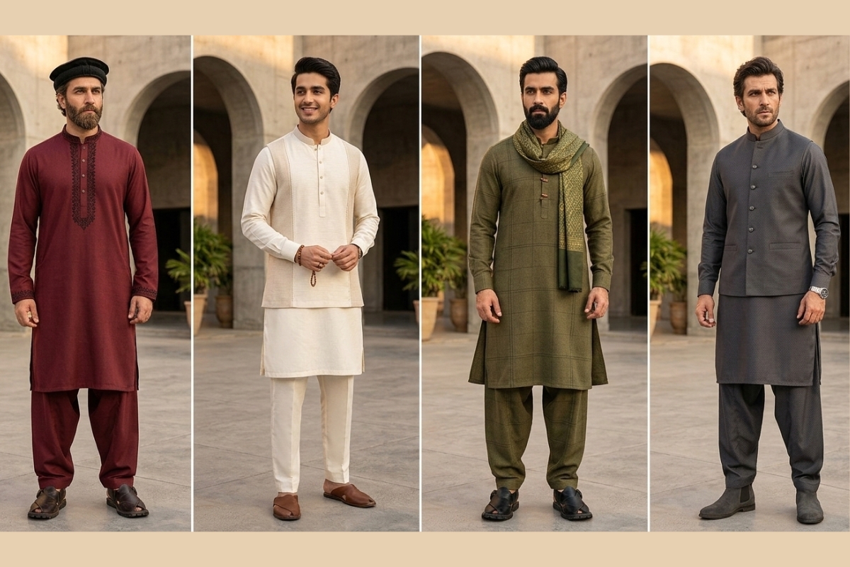 Pthani new dress look for men in 2026